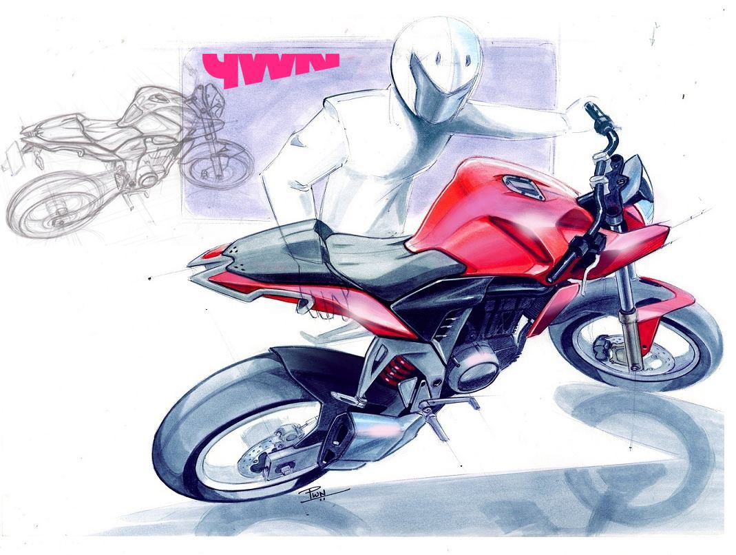 1069x806 Motorcycle Design Sketch By Pawan Sharma Motorcycle Design - Motorcycle Design Sketch