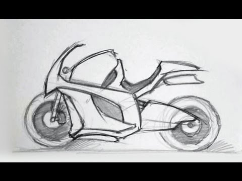 480x360 Motorcycle Design Sketch 2013 - Motorcycle Sketch Easy