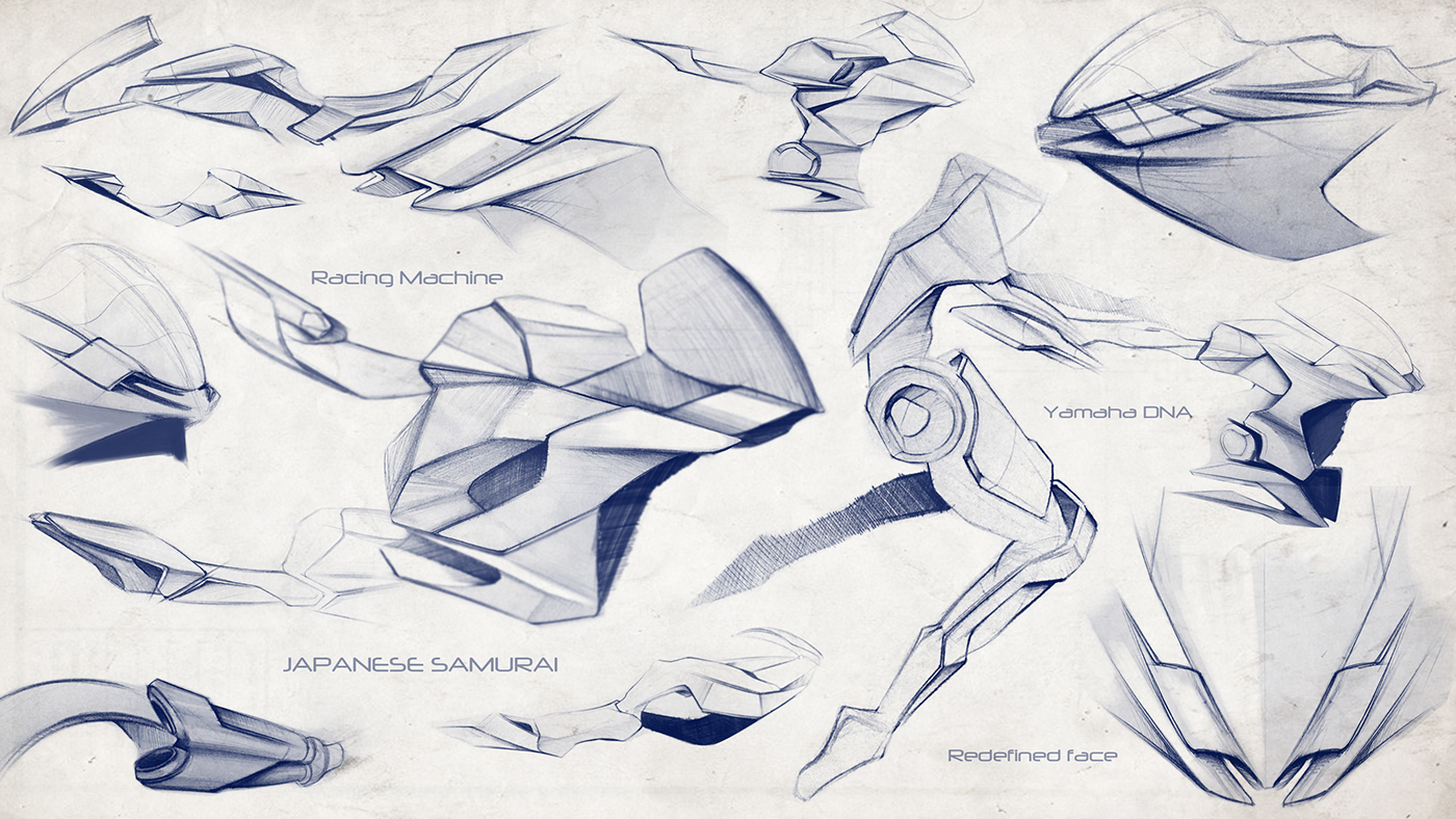 1400x788 Motorcycle Sketches Vol.i On Behance - Motorcycle Sketch Images