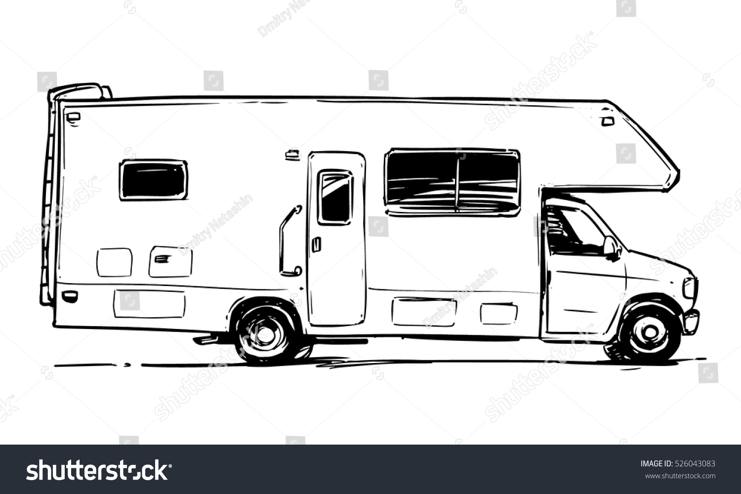 Motorhome Sketch at Explore collection of