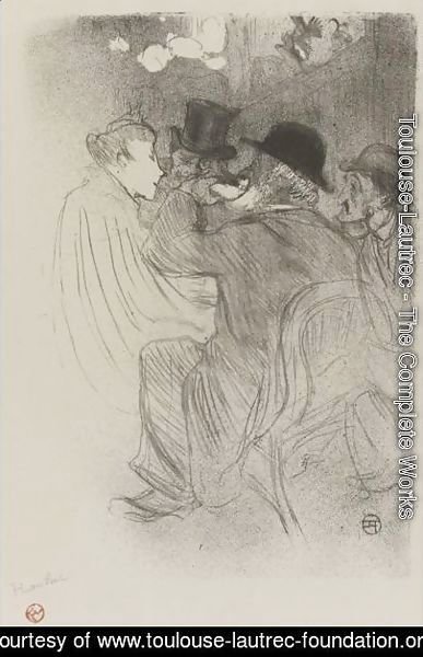387x600 Toulouse Lautrec - Moulin Rouge Sketch