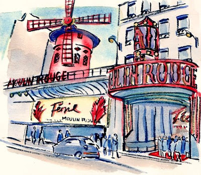 400x347 Paris Breakfasts Moulin Rouge - Moulin Rouge Sketch