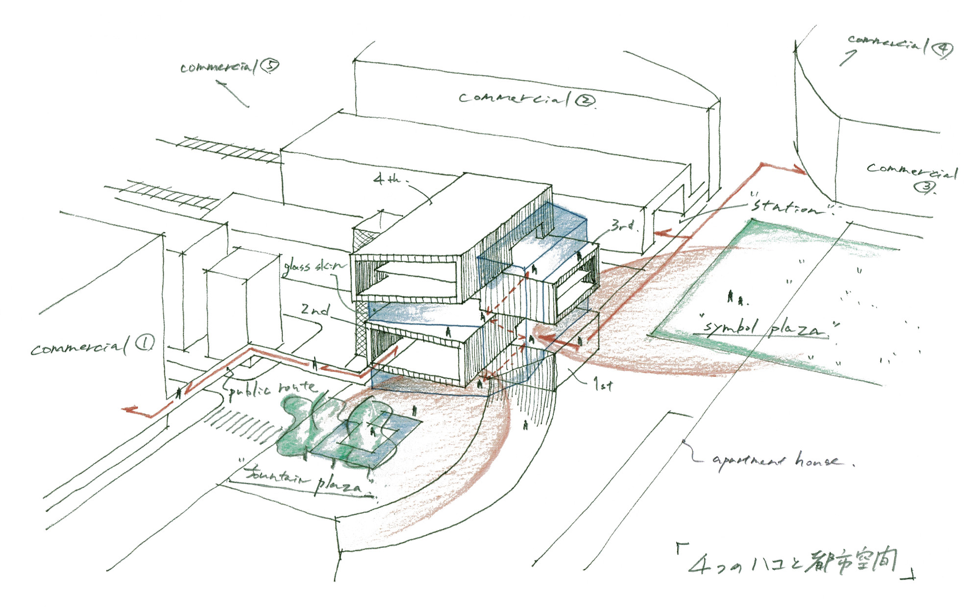 2000x1240 Gallery Of Yotsubako Mount Fuji Architects Studio + Taisei - Mount Fuji Sketch