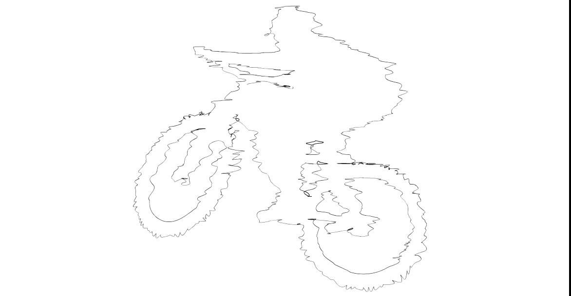 1172x608 Draw A Tattoo - Mountain Bike Sketch
