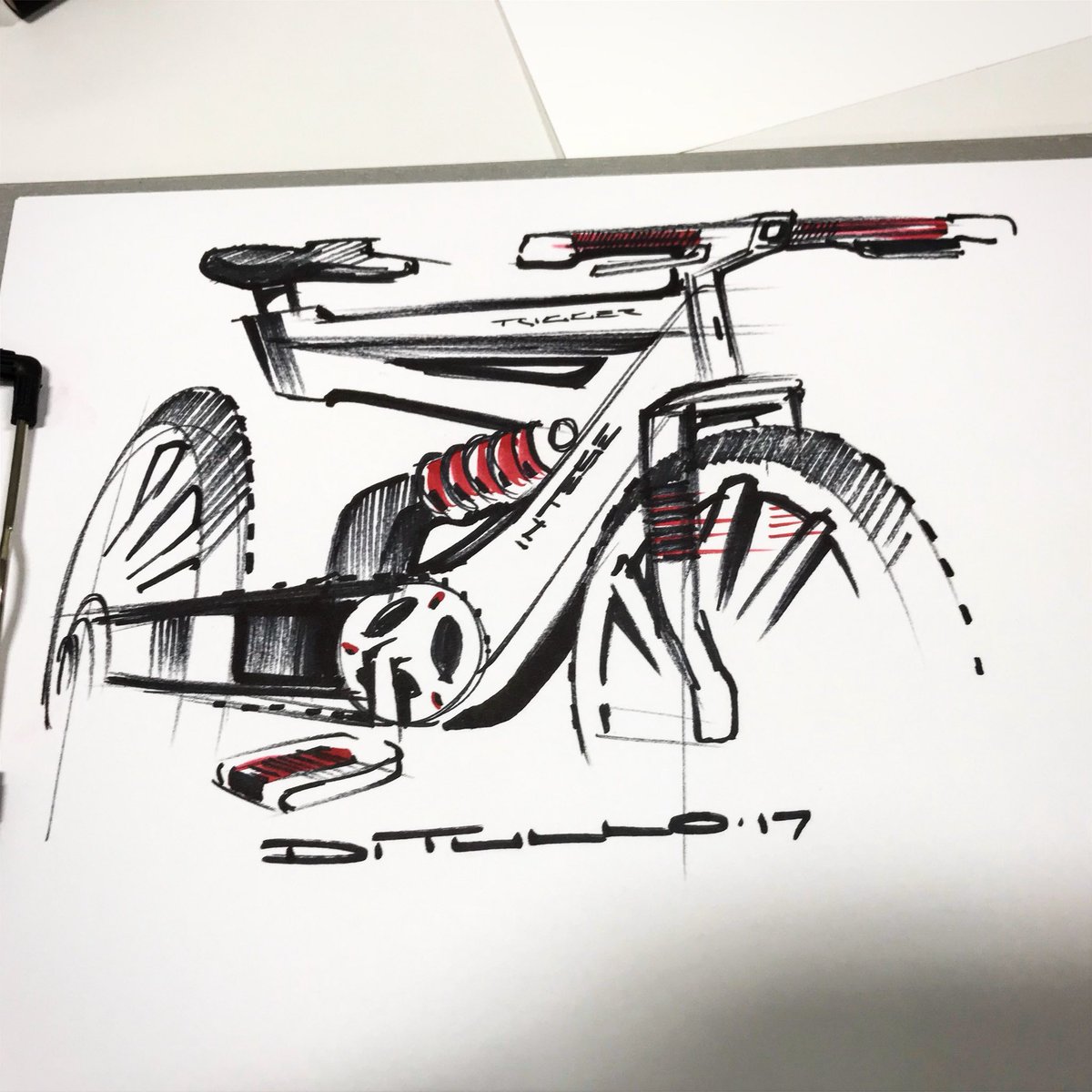 1200x1200 Michael Ditullo On Twitter Mountain Bike Sketch Demo For My - Mountain Bike Sketch