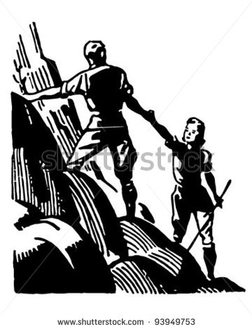 360x470 Mountain Climbing Clip Art Clipart Panda - Mountain Climbing Sketch
