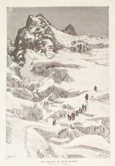 400x577 Prints Old Amp Rare - Mountain Climbing Sketch