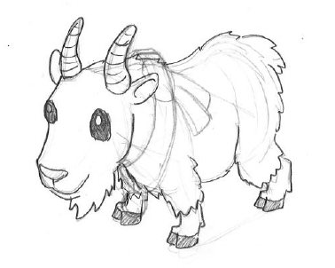 Mountain Goat Sketch