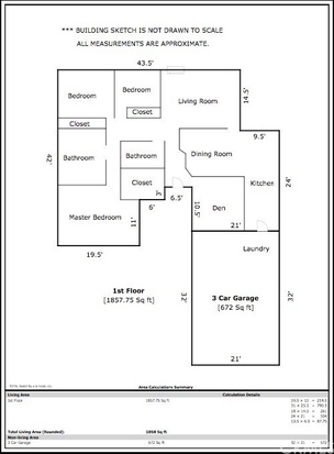 304x413 22609 Mountain Laurel Way, Diamond Bar, Ca 91765 Mls Cv16730463 - Mountain Laurel Sketch
