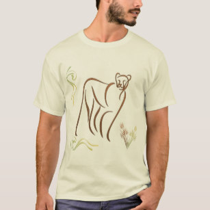 307x307 Mountain Lion Clothing Zazzle - Mountain Lion Sketch