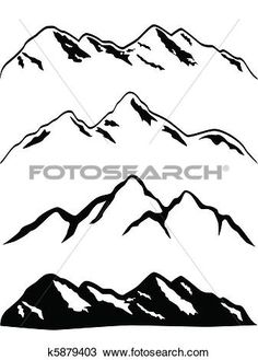 236x329 Ideas For A Mountain Tattoo To Compliment My Islandpalm Tree - Mountain Outline Sketch