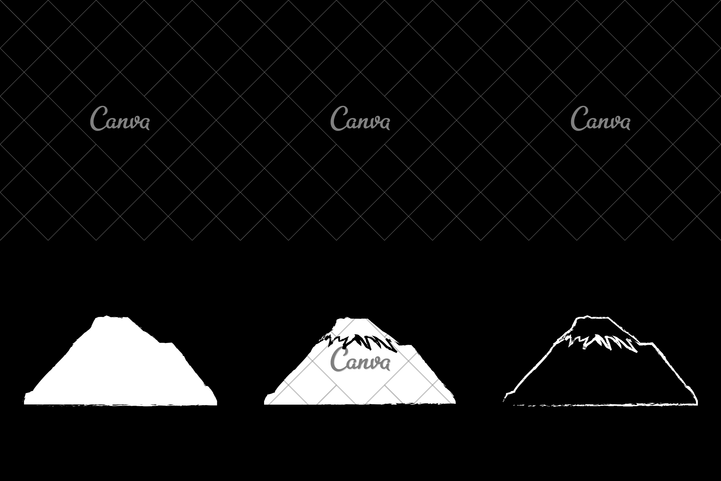 2400x1600 Mountain Peak Sketch - Mountain Peak Sketch