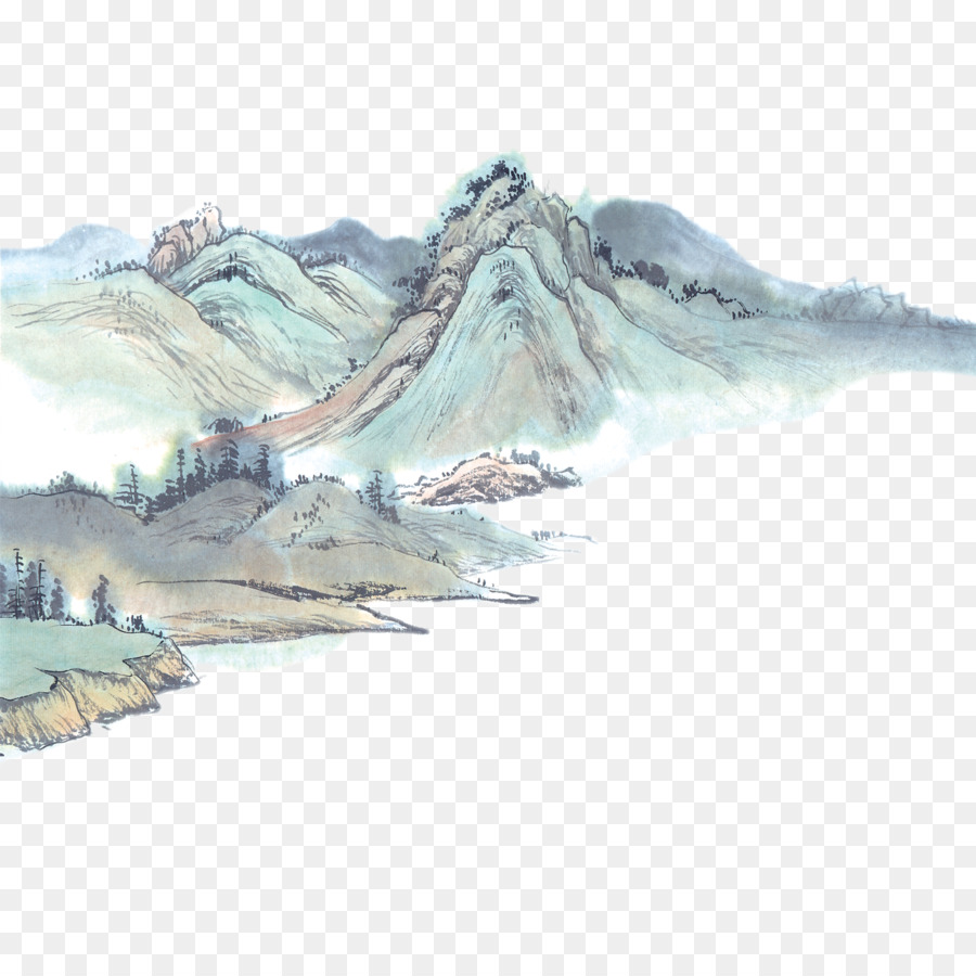 Mountain Peak Sketch at PaintingValley.com | Explore collection of ...