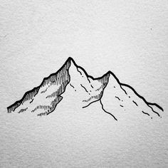 236x236 Pin By Alejandra On Images. Drawings - Mountain Range Sketch
