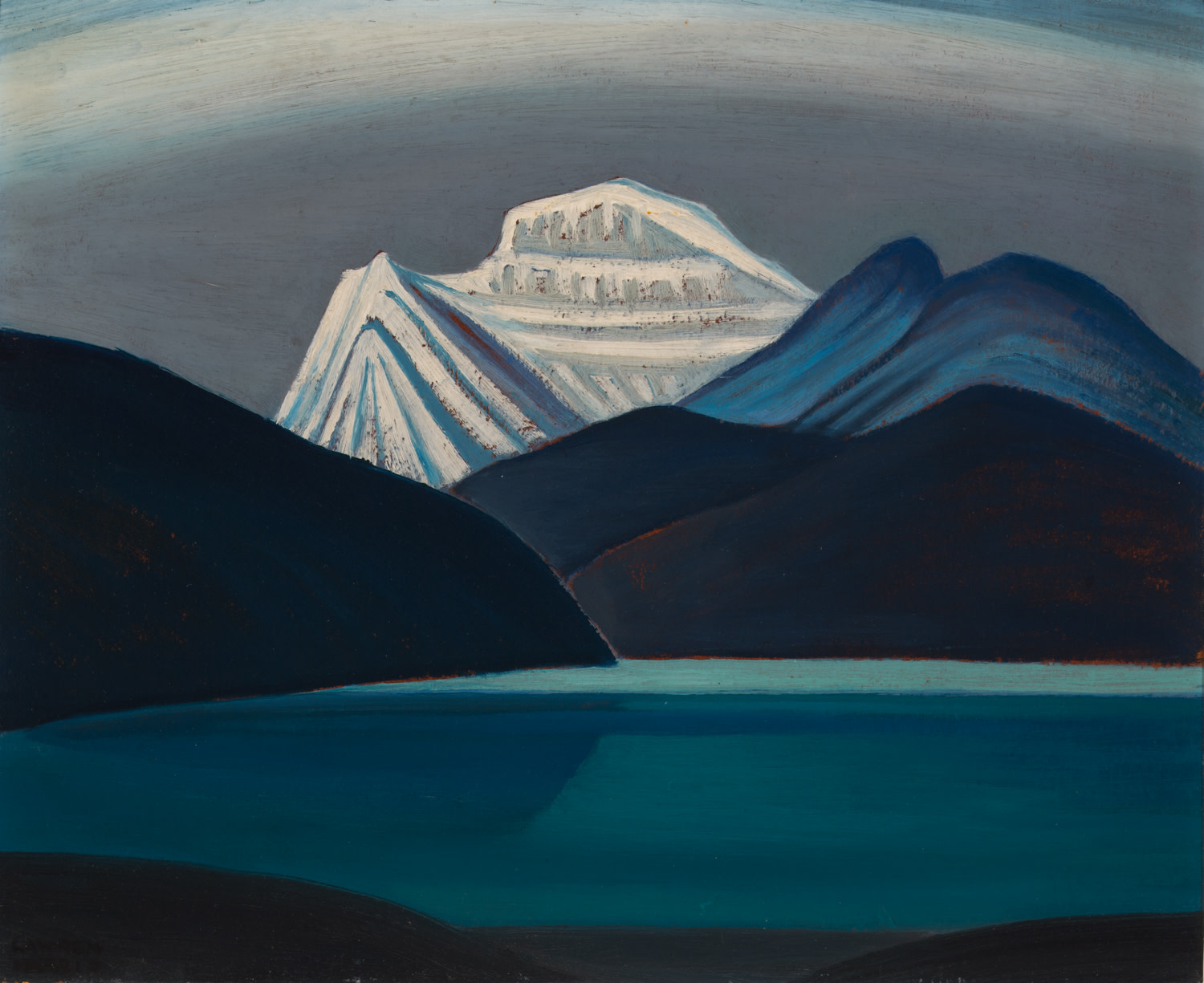 1500x1225 Lawren S. Harris, C.c., Ll.d., Mountain Sketch (Lake And Mountain - Mountain Sketch