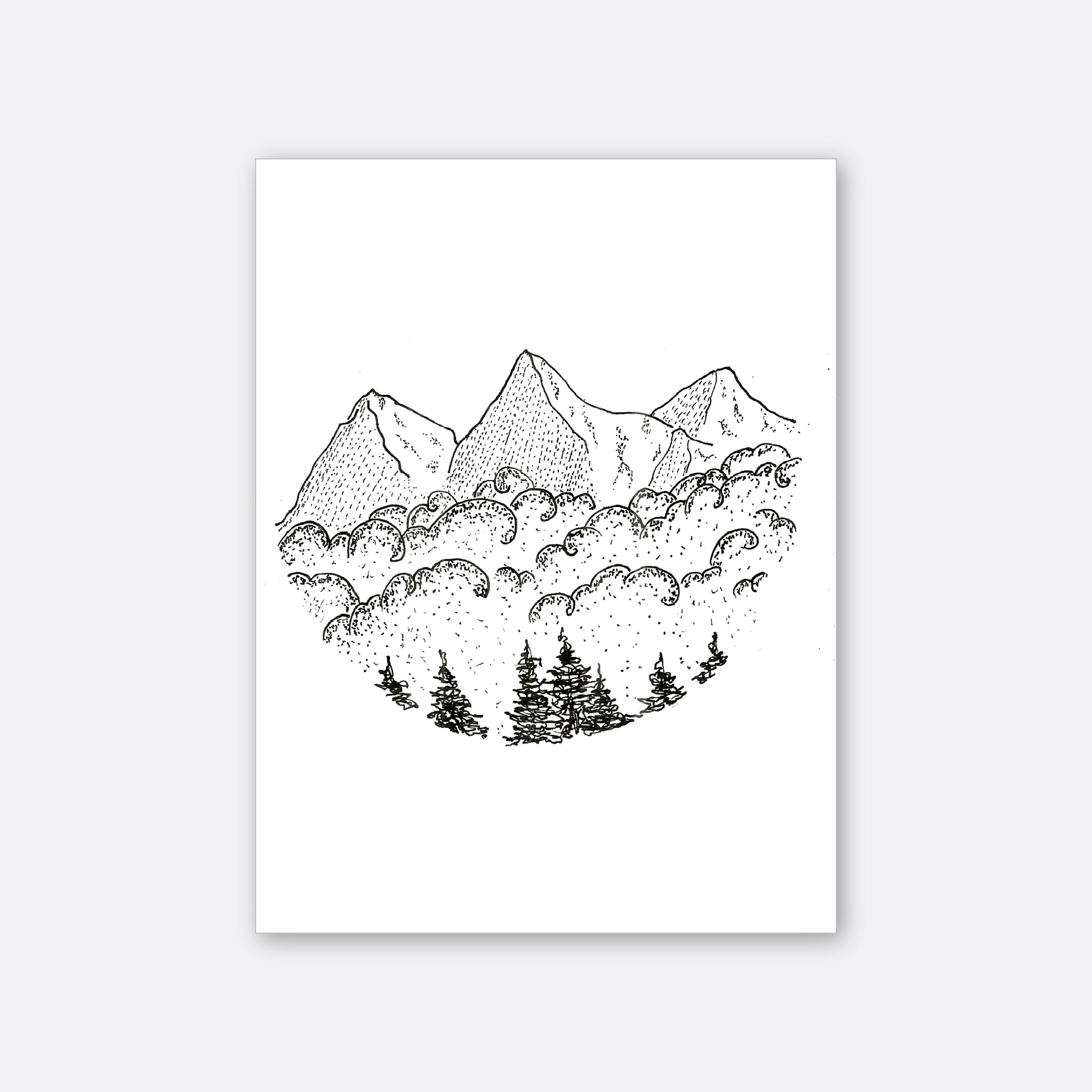 2362x2362 Tokome.id Online Goods Store Sketch 07 - Mountain View Sketch