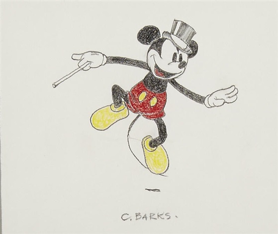 559x470 A Colored Pencil Drawing Of Mickey Mouse By Walt Disney Studios On - Mouse Pencil Sketch