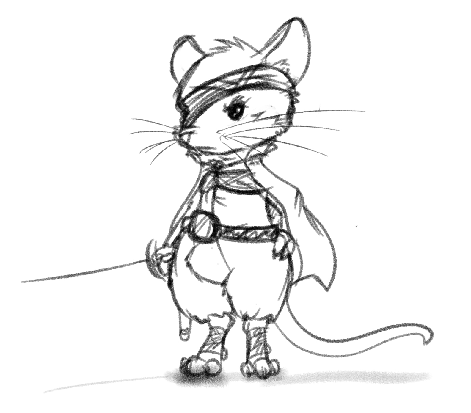 1584x1389 Mouse Sketch Weasyl - Mouse Sketch