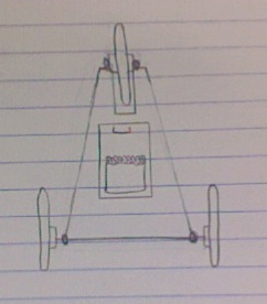 242x276 Mousetrap Car - Mousetrap Car Sketch