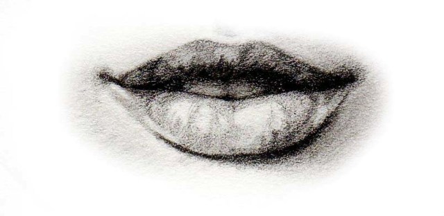 640x312 How To Draw The Mouth Like Sketch - Mouth Sketch