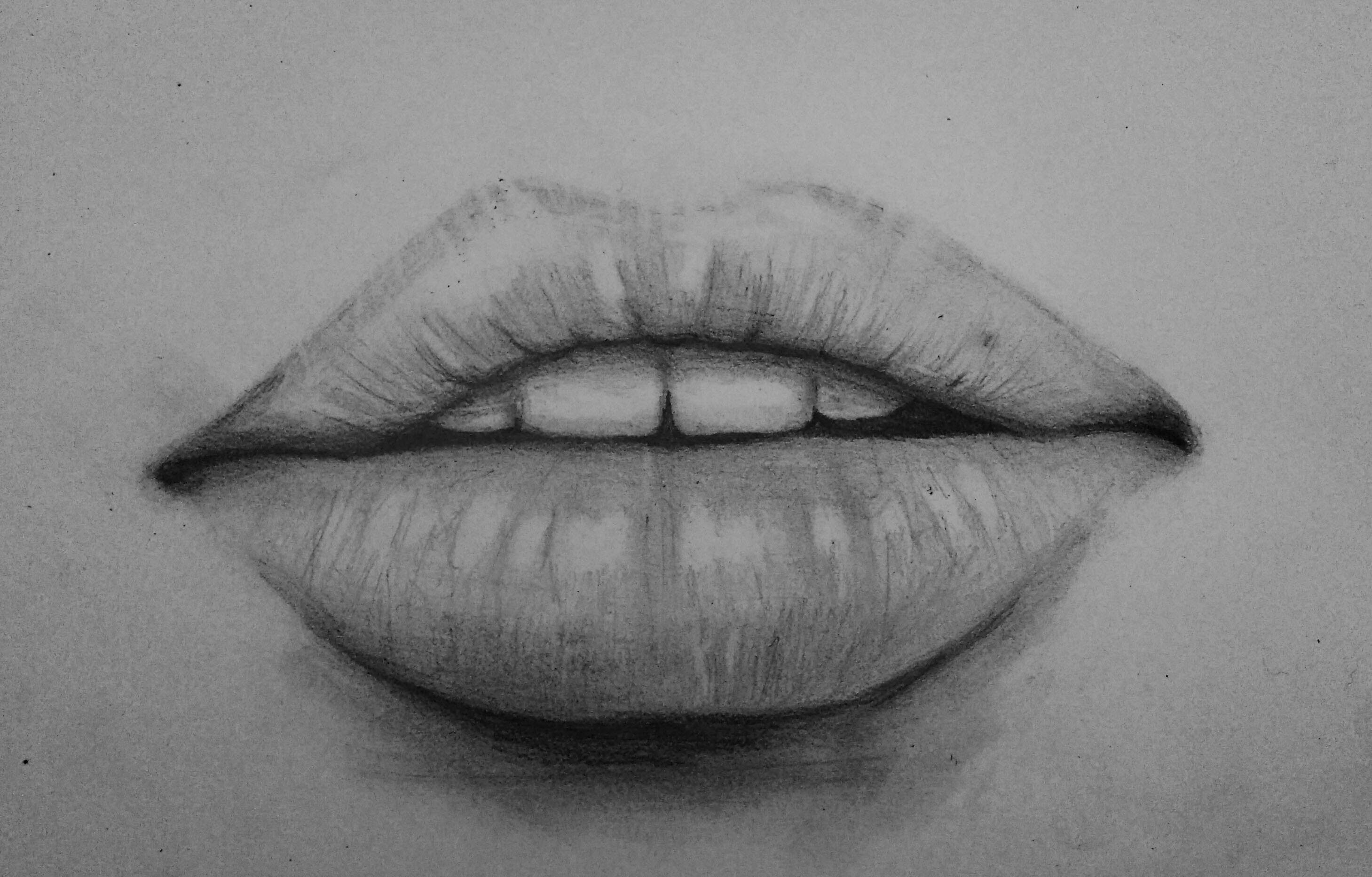 2918x1866 How To Draw The Mouth Amp Lips - Mouth Sketch