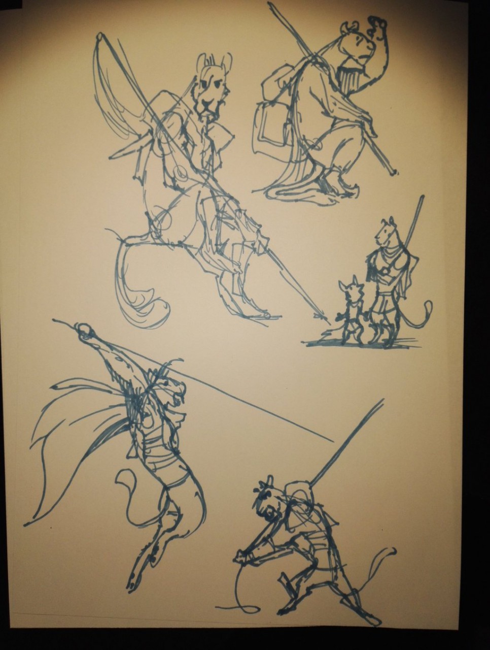 966x1280 Movement Sketches By Vagabond - Movement Sketches