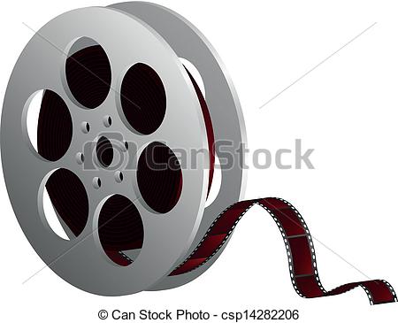 450x365 Movie Clipart Film Reel - Movie Reel Sketch