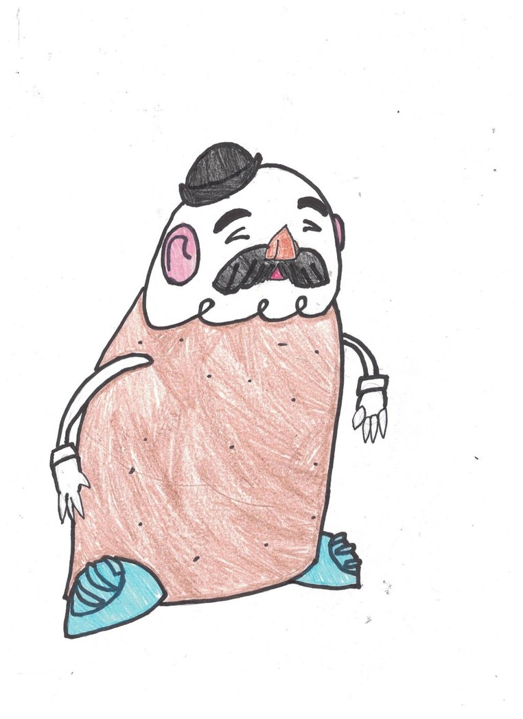 762x1048 The Kot As Mr. Potato Head By Monstrouspegasister - Mr Potato Head Sketch