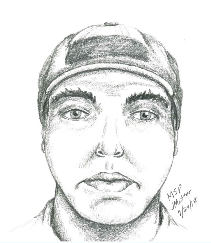 725x835 Police Release Sketch In Attempted Abduction In Grosse Pointe - Msp Sketch