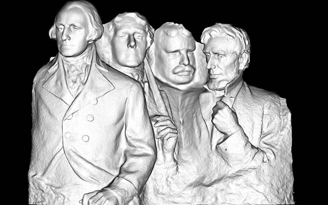 638x400 3d Modeling And Scale - Mt Rushmore Sketch