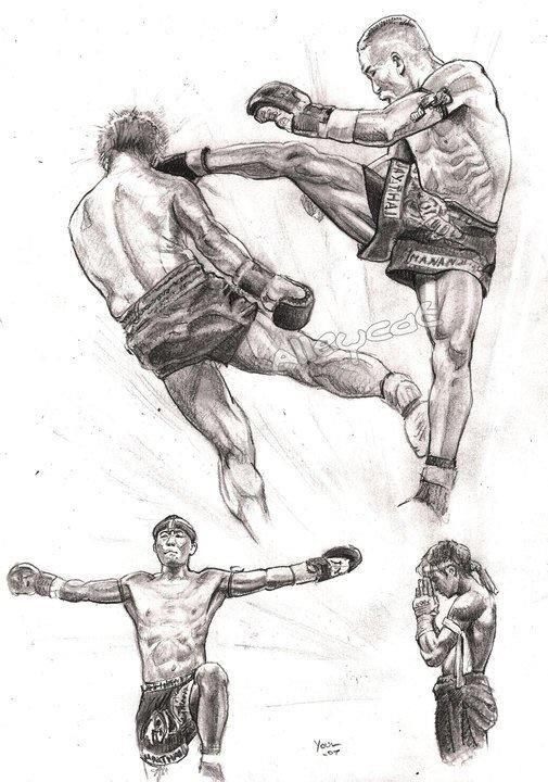 Muay Thai Sketch