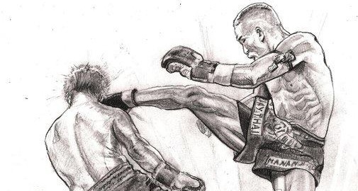 505x270 Muay Thai History Amp Fighting Techniques Singpatong Sitnumnoi - Muay Thai Sketch