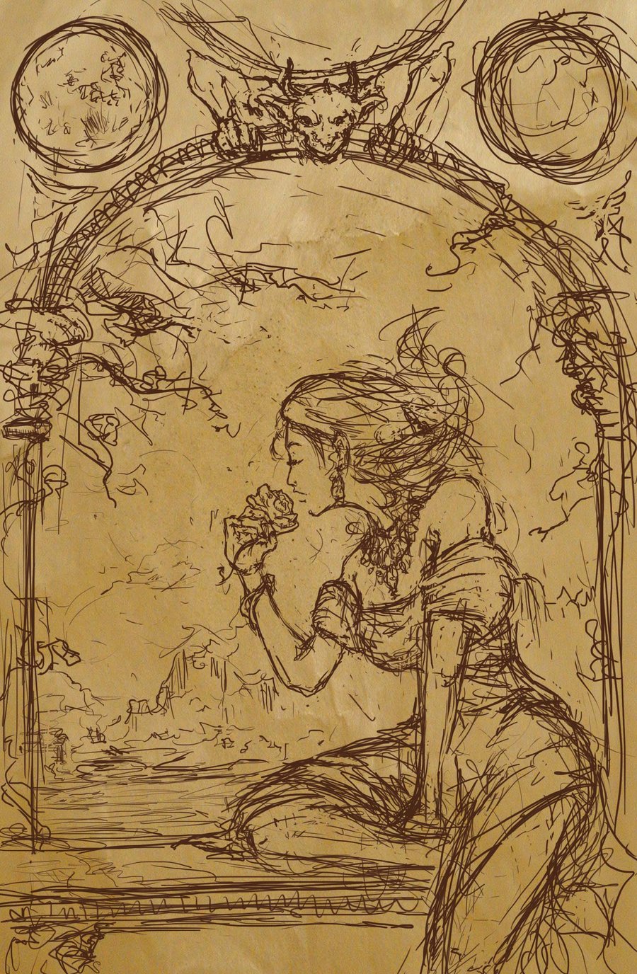 900x1376 Mucha Sketch 2 - Mucha Sketches