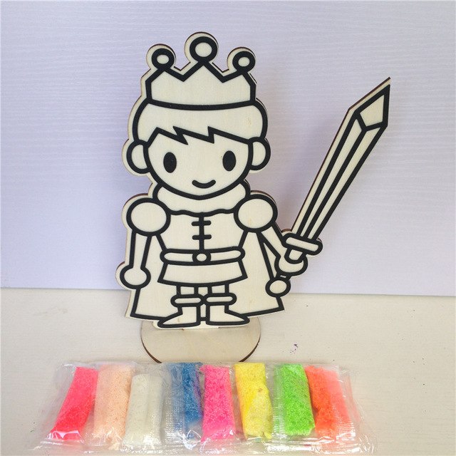 640x640 2016 New Hot Painting Art Wooden Crafts Drawing Board Children - Mud Sketch