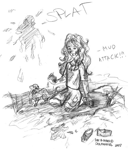 543x645 Mud Attack O By Potato Sketch - Mud Sketch