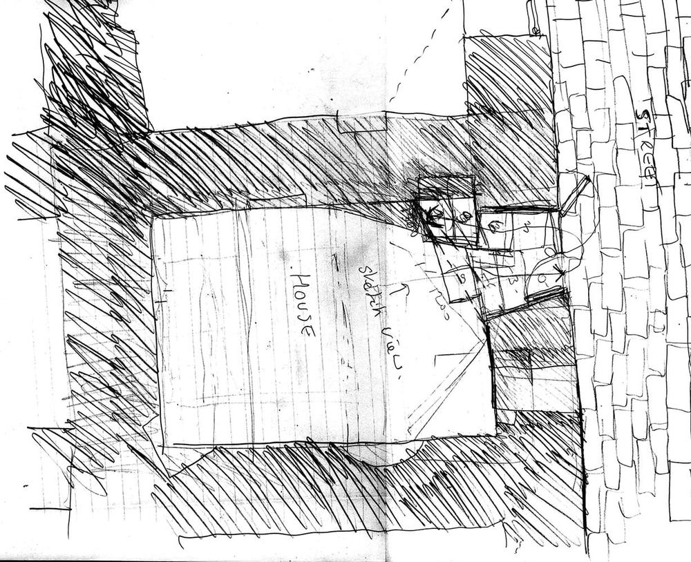 1000x814 Mud Village Peter Barber Architects - Mud Sketch