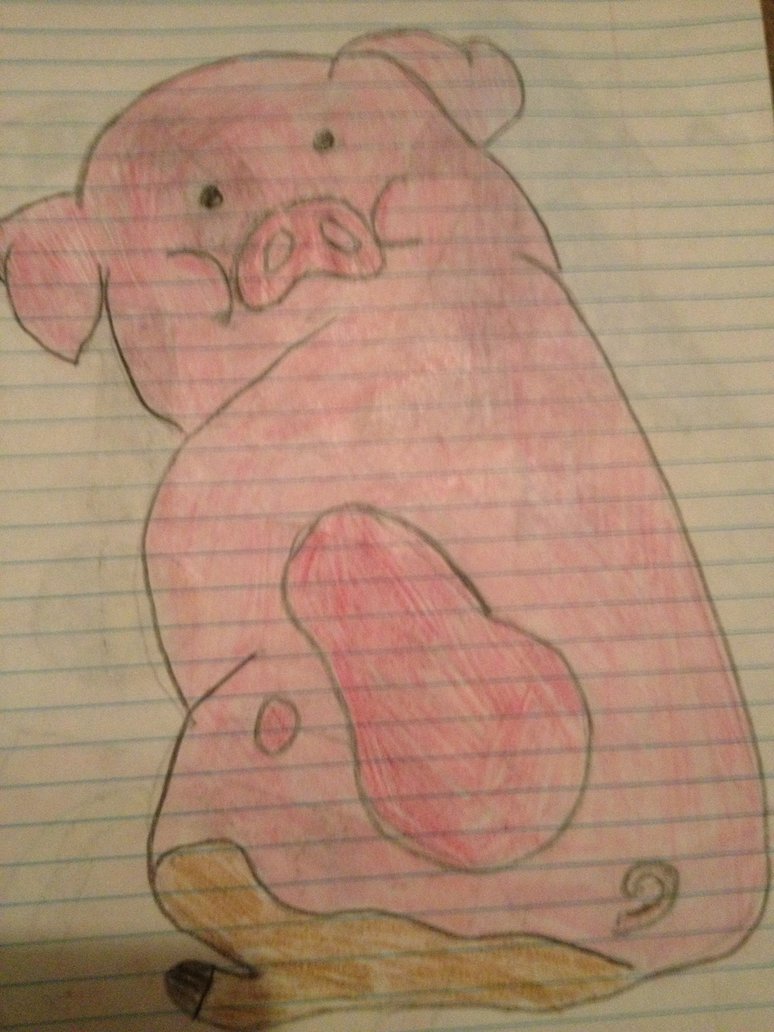 774x1032 Waddles In The Mud Sketch By Fallingbackagain - Mud Sketch