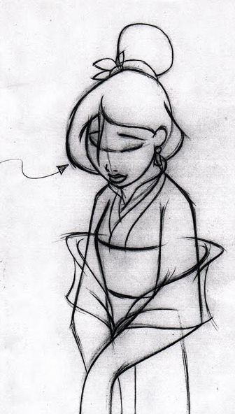 336x592 Mulan. Art Amp Animation Disney Art, Disney Sketches - Mulan Sketch