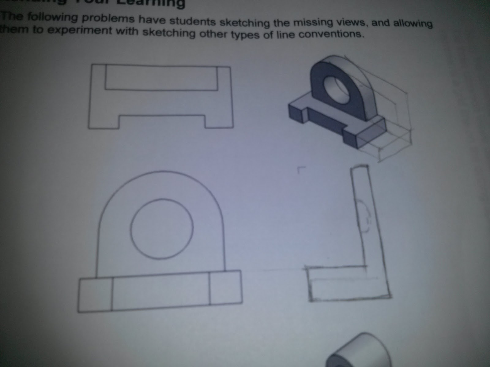 1600x1200 Build The Future Multiview Sketching Packet - Multiview Sketch