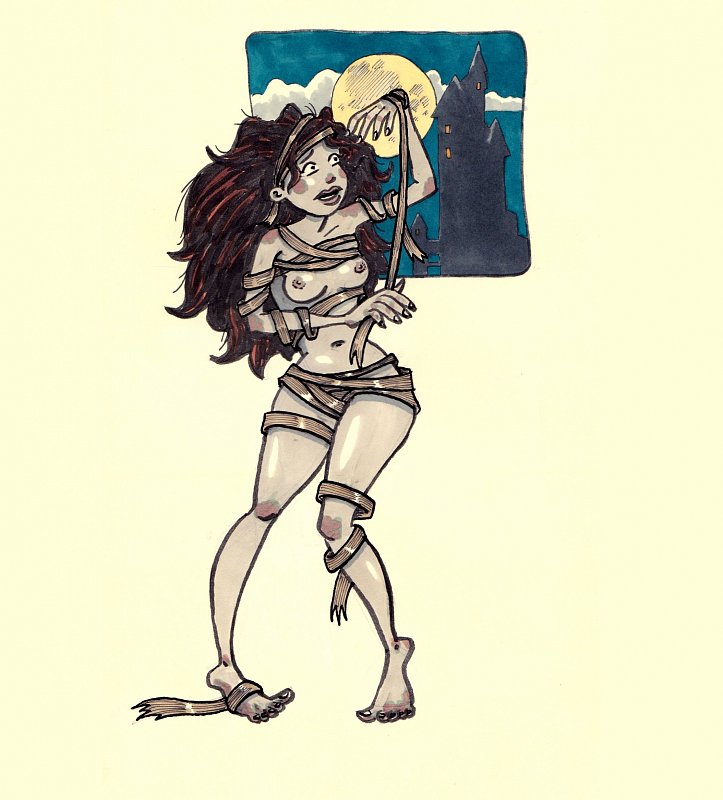 723x800 Mummy Girl Sketch - Mummy Sketch