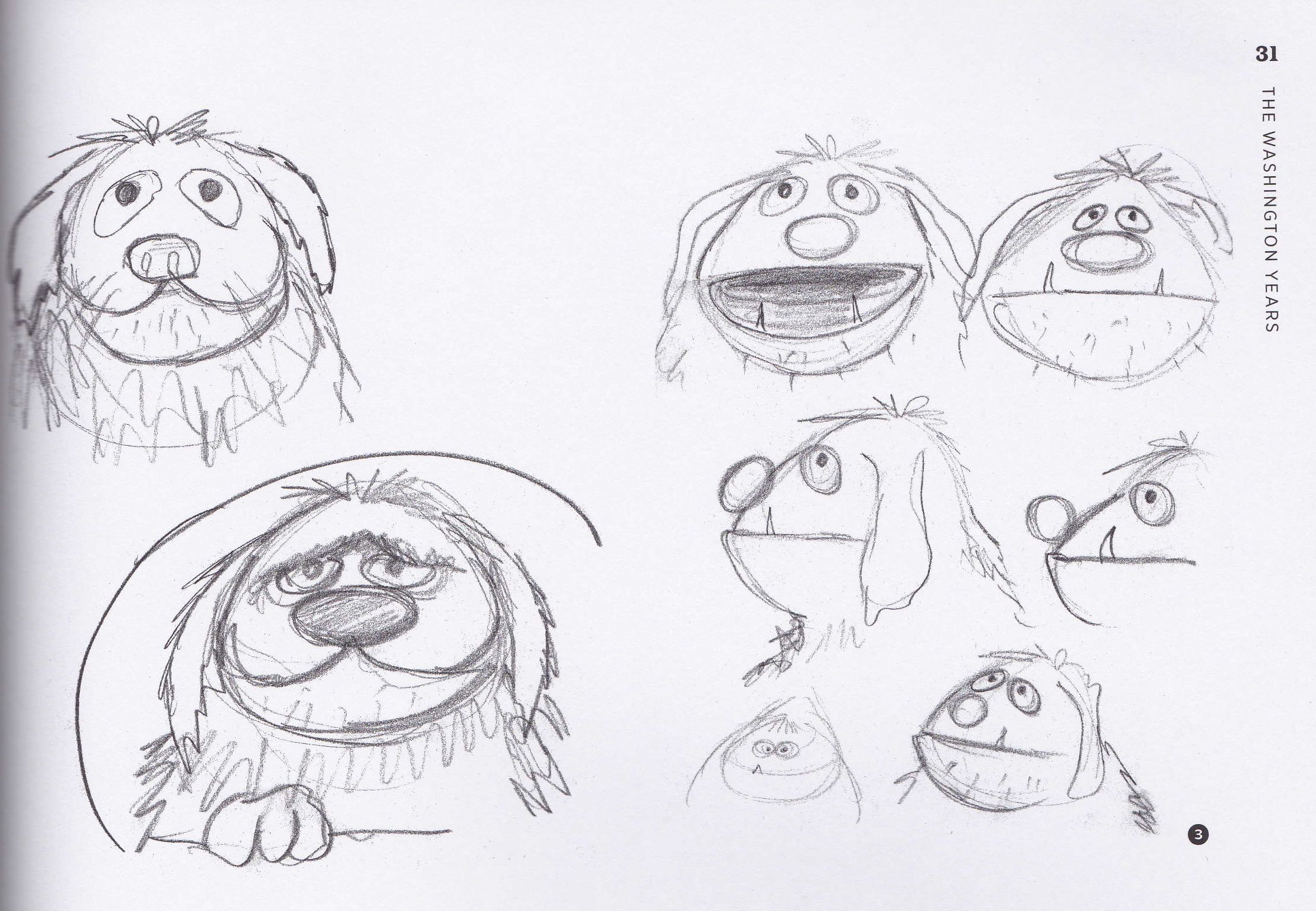 2228x1542 Mouseplanet - Muppet Sketches