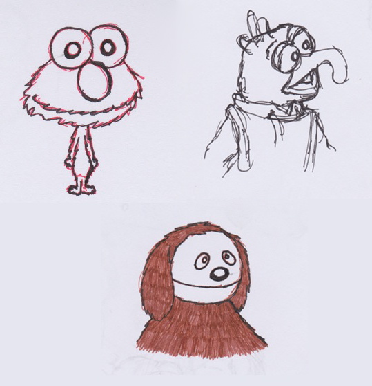 539x558 Muppet Sketches 2 By Magictoast15 - Muppet Sketches