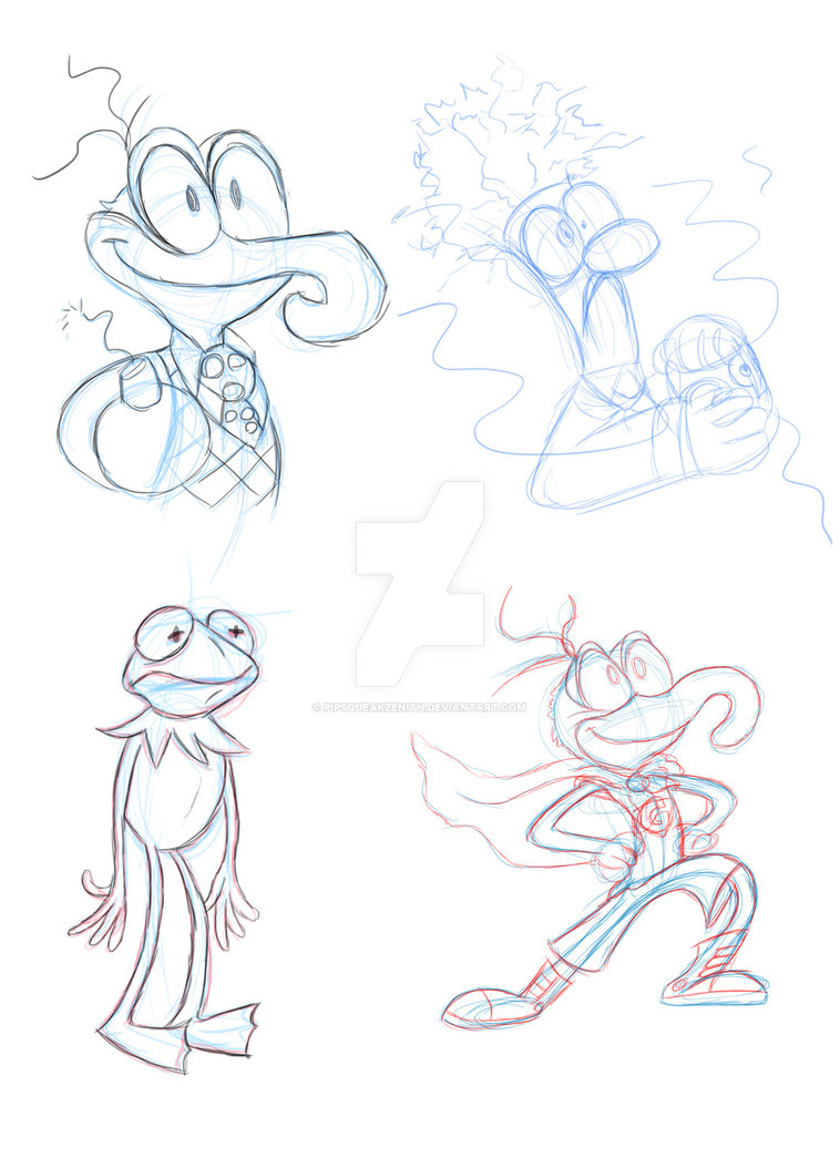 758x1054 Muppet Sketches By Pipsqueakzenith - Muppet Sketches