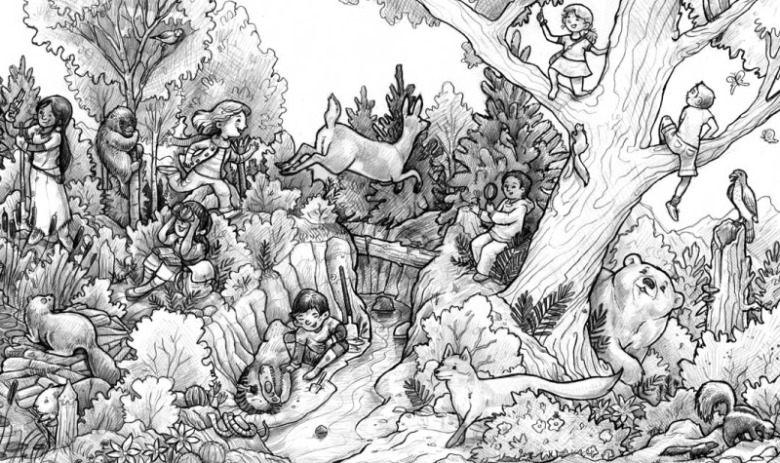 780x463 Sketches Crystal Driedger - Mural Sketches