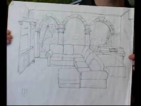 480x360 How To Paint Wall Murals How To Sketch Out A Wall Mural - Mural Sketches