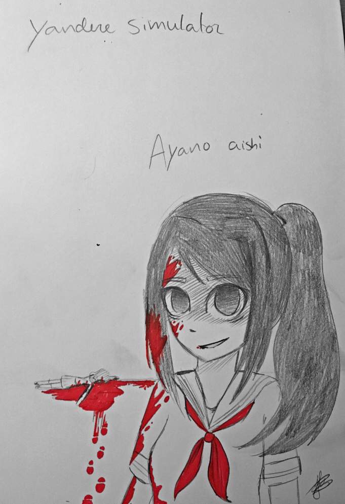 681x994 Murder (Pencil Sketch) Yandere Simulator Amino - Murder Sketch