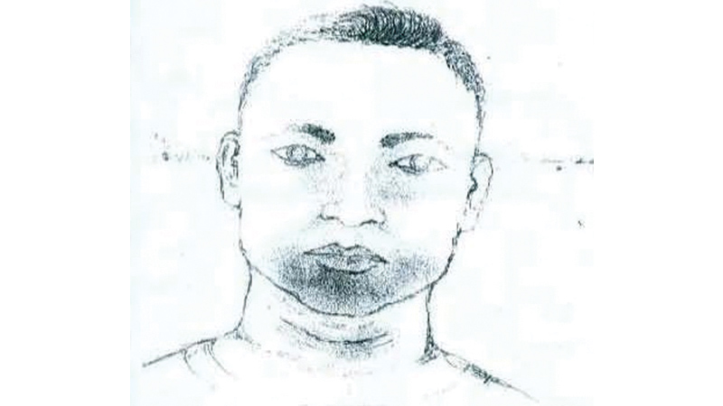 800x450 Sketch Of Suspect In Lasantha Murder Released Daily News - Murder Sketch