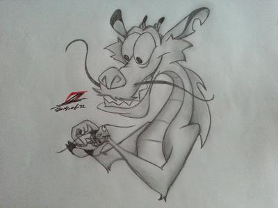 400x300 Mushu - Mushu Sketch