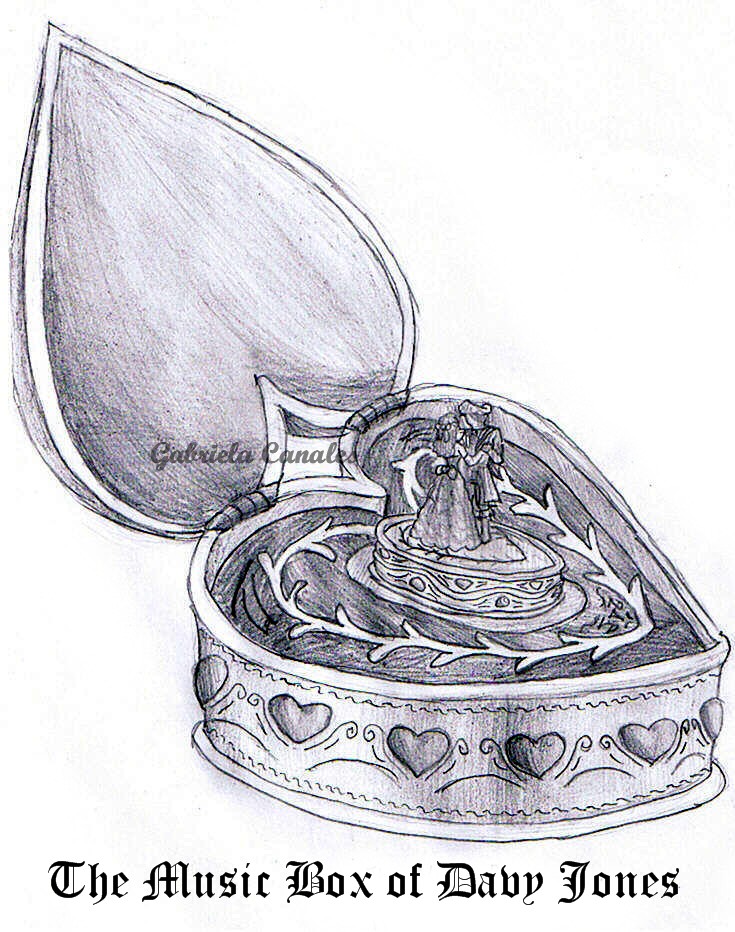 735x932 Music Box By Blackroseblade - Music Box Sketch