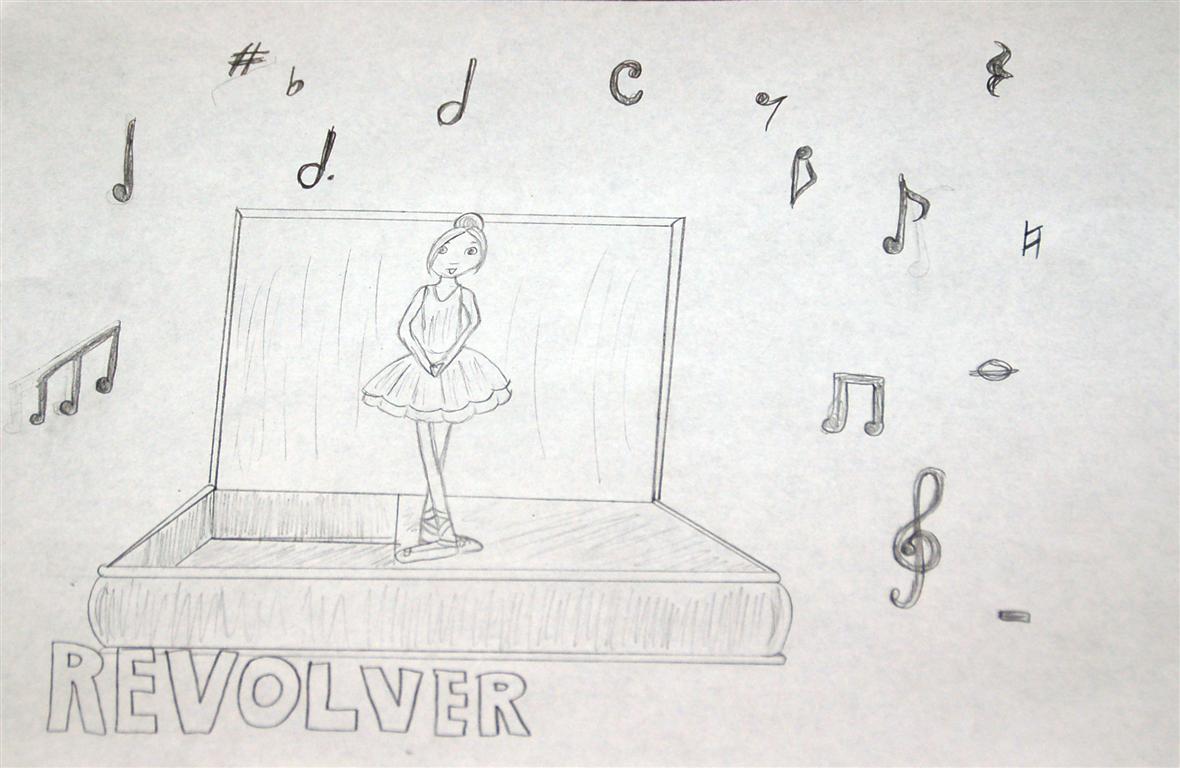 1180x768 Julia Album Cover Sketch Ideas - Music Box Sketch